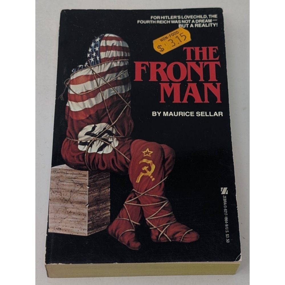The Front Man by Maurice Sellar Zebra Paperback 1985 80s‎ Novel Book